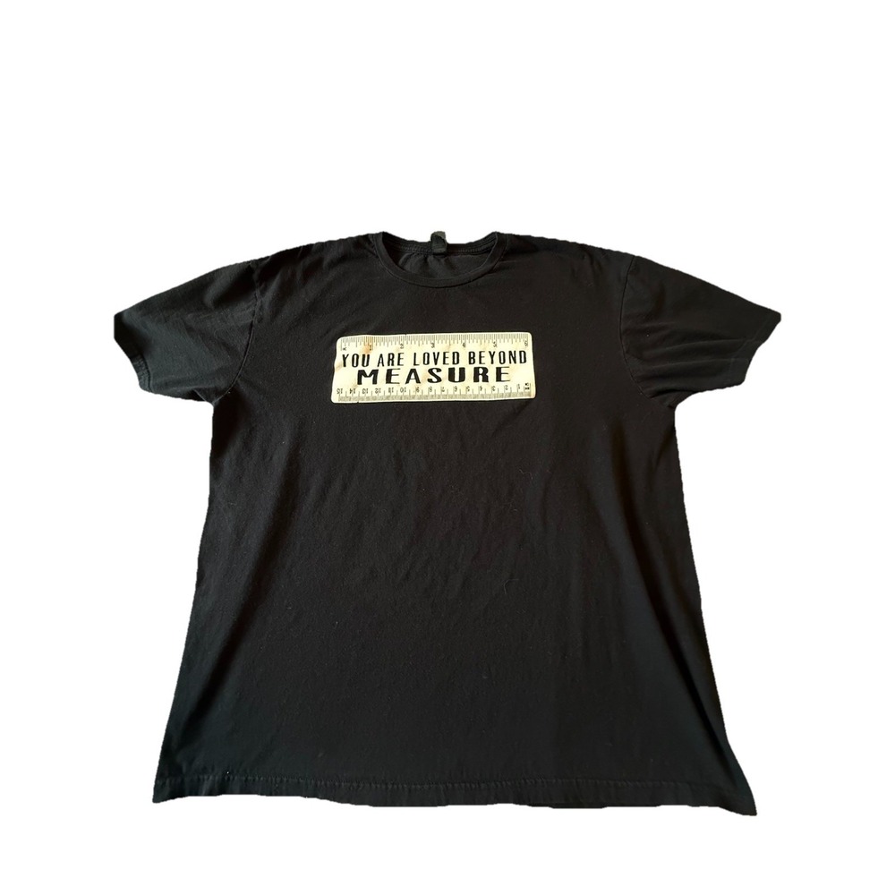 You Are Loved Beyond Measure t-Shirt‎ XL Black Short Sleeve